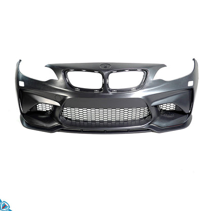 2014-2018 BMW 2 Series (F22/F23) M2 Style ABS Front Lip | E3Tuning
