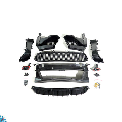 2014-2018 BMW 2 Series (F22/F23) M2 Style Polypropylene Front Bumper Conversion Kit | E3Tuning