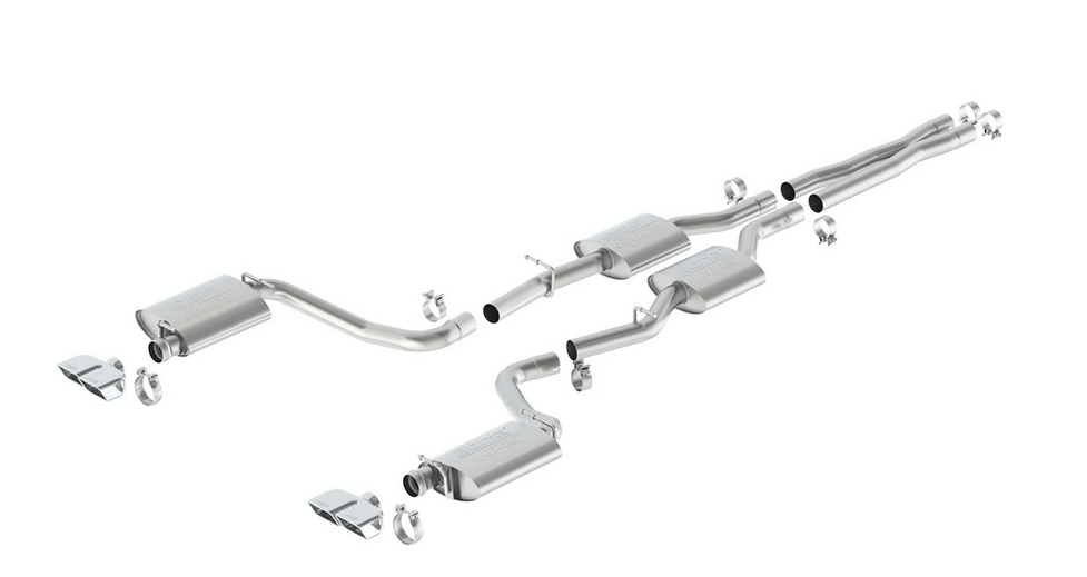 Borla ATAK Cat - Back Exhaust 2015 - 2023 Challenger 5.7L - Speedlogix