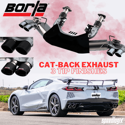 Borla ATAK Cat - Back Exhaust 2020 - 2023 Corvette - Speedlogix