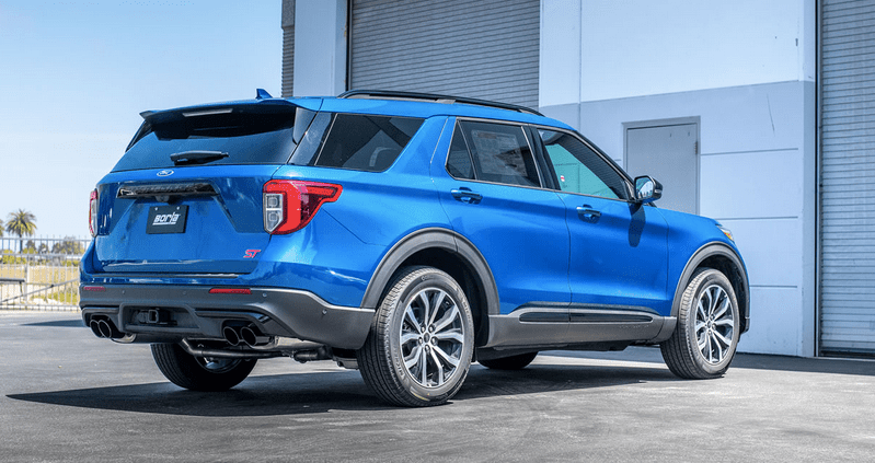 Borla ATAK Cat - Back Exhaust, Black Tips 2020 - 2023 Explorer ST - Speedlogix