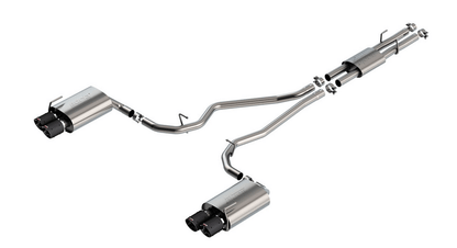 Borla ATAK Cat - Back Exhaust, Carbon Tips 2020 - 2023 Explorer ST - Speedlogix