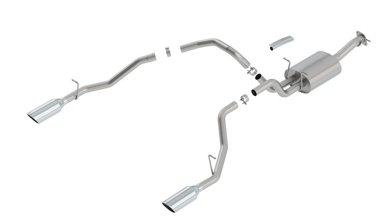 Borla ATAK Cat - Back Exhaust, Polished Tips 2019 - 2023 Ram 1500 - Speedlogix