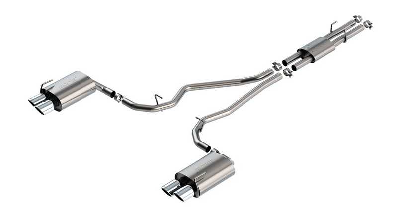 Borla ATAK Cat - Back Exhaust, Polished Tips 2020 - 2023 Explorer ST - Speedlogix