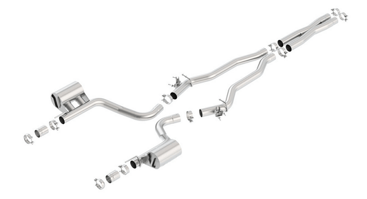 Borla ATAK Cat - Back Exhaust, Valve Simulators 2015 - 2023 Challenger 6.2L - Speedlogix
