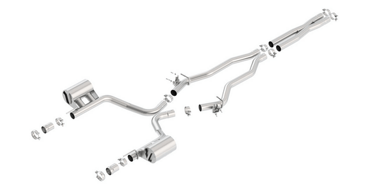 Borla ATAK Cat - Back Exhaust, Valve Simulators 2015 - 2023 Charger 392/6.4L - Speedlogix