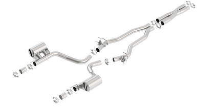 Borla ATAK Cat - Back Exhaust, Valved 2015 - 2023 Challenger 6.2L - Speedlogix