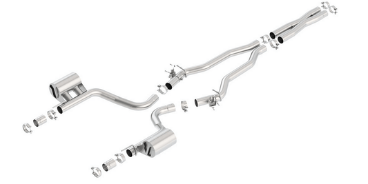 Borla ATAK Cat - Back Exhaust, Valved 2015 - 2023 Challenger 6.2L - Speedlogix