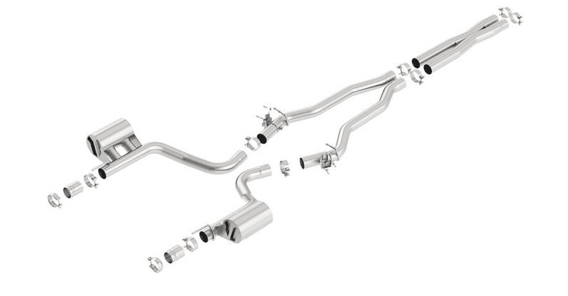 Borla ATAK Cat - Back Exhaust, Valved 2015 - 2023 Charger 6.2L - Speedlogix