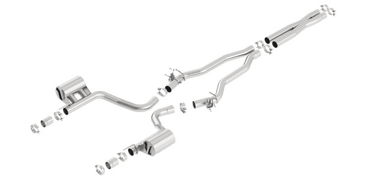 Borla ATAK Cat - Back Exhaust, Valved 2015 - 2023 Charger 6.2L - Speedlogix