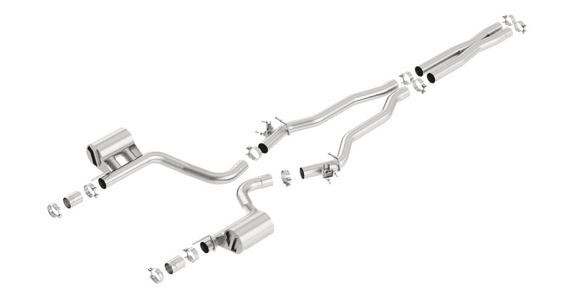 Borla ATAK Cat - Back, Valve Simulators 2015 - 2023 Charger 6.2L - Speedlogix