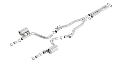 Borla ATAK Cat - Back, Valve Simulators 2015 - 2023 Charger 6.2L - Speedlogix