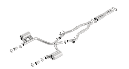 Borla ATAK Exhaust Cat - Back, Valved 2016 - 2023 Challenger 5.7L - Speedlogix