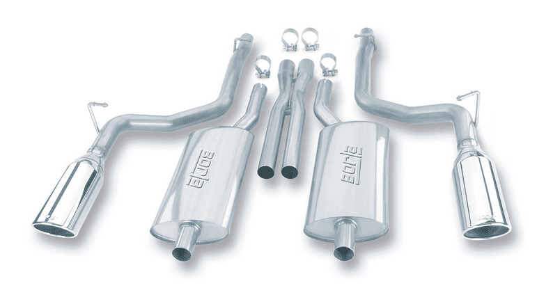 Borla S - TYPE Cat - Back Exhaust 2005 - 2010 Charger 5.7L - Speedlogix