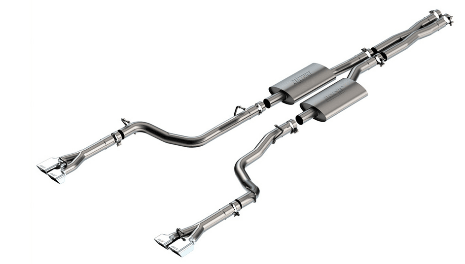 Borla S - TYPE Cat - Back Exhaust 2008 - 2010 Challenger 6.1L - Speedlogix