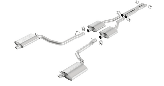 Borla S - TYPE Cat - Back Exhaust 2011 - 2014 Charger 5.7L - Speedlogix