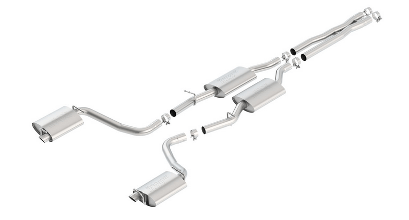 Borla S - TYPE Cat - Back Exhaust 2015 - 2018 Charger 5.7L - Speedlogix