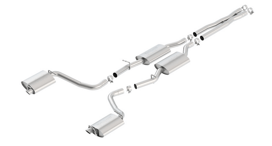Borla S - TYPE Cat - Back Exhaust 2015 - 2018 Charger 5.7L - Speedlogix