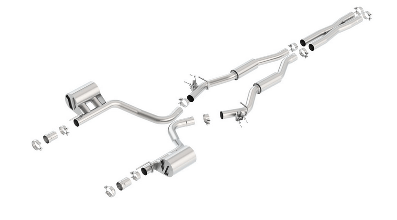 Borla S - TYPE Cat - Back Exhaust 2015 - 2023 Challenger 392/6.4L - Speedlogix