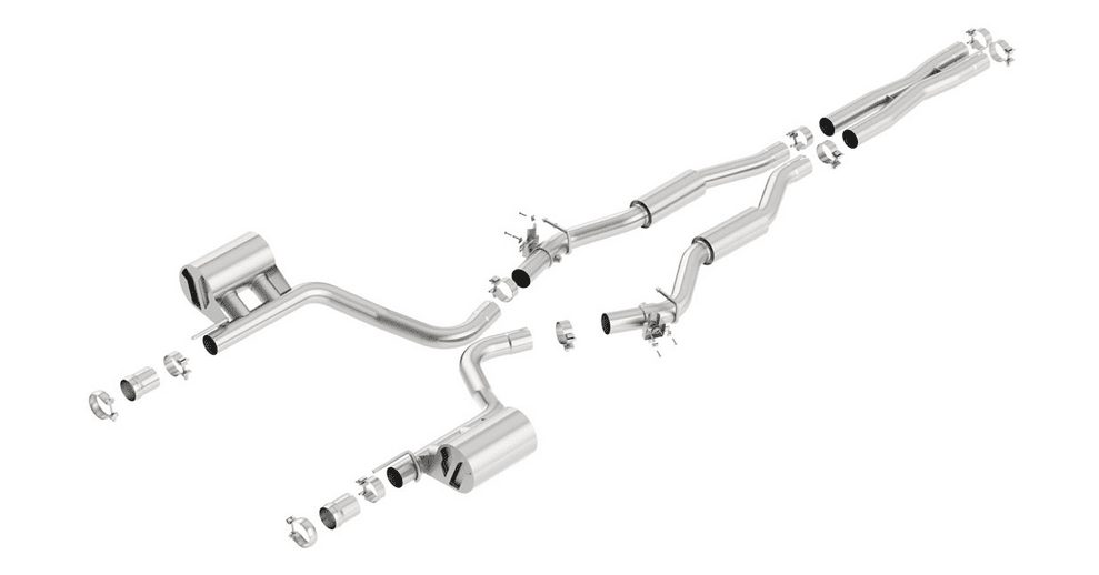 Borla S - TYPE Cat - Back Exhaust 2015 - 2023 Challenger 392/6.4L - Speedlogix