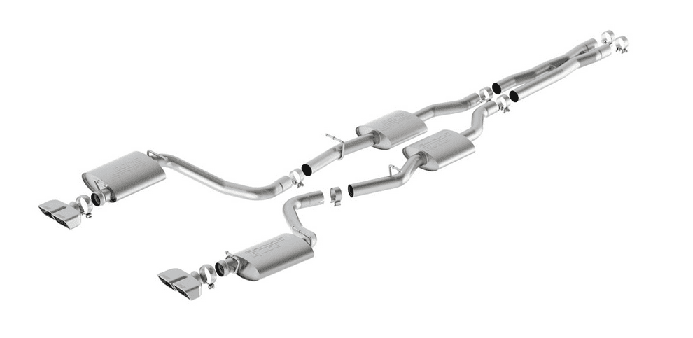 Borla S - TYPE Cat - Back Exhaust 2015 - 2023 Challenger 5.7L - Speedlogix