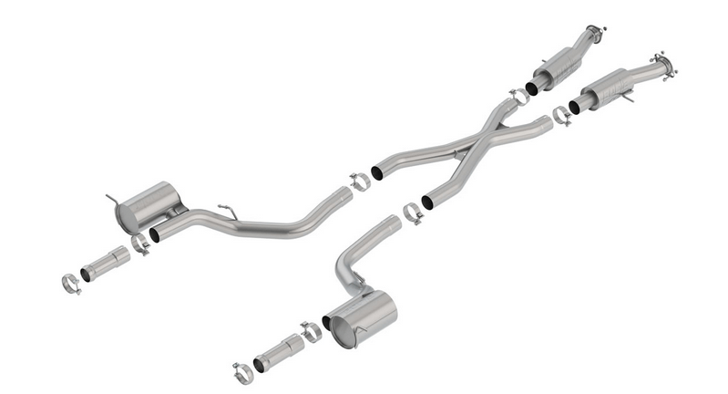Borla S - TYPE Cat - Back Exhaust 2018 - 2021 Trackhawk 6.2L - Speedlogix