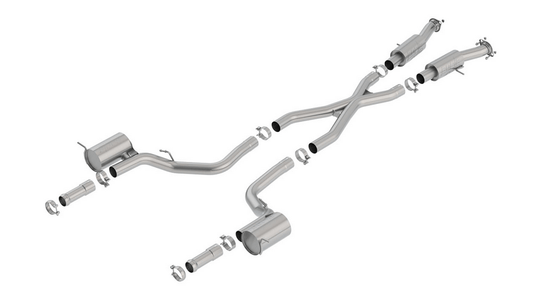 Borla S - TYPE Cat - Back Exhaust 2018 - 2021 Trackhawk 6.2L - Speedlogix