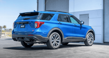 Borla S - TYPE Cat - Back Exhaust, Black Tips 2020 - 2023 Explorer ST - Speedlogix