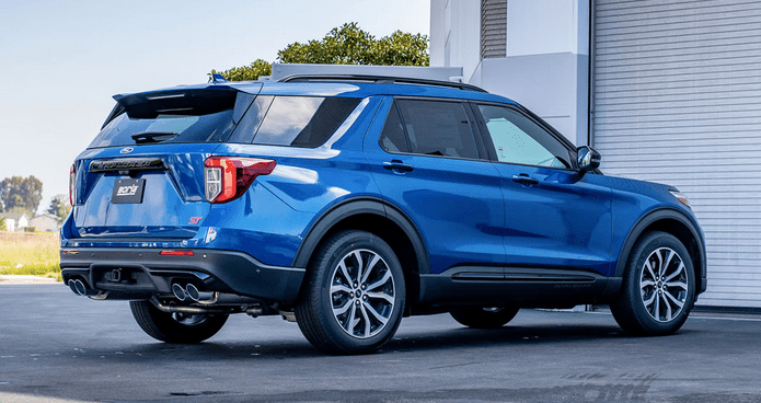 Borla S - TYPE Cat - Back Exhaust, Polished Tips 2020 - 2023 Explorer ST - Speedlogix