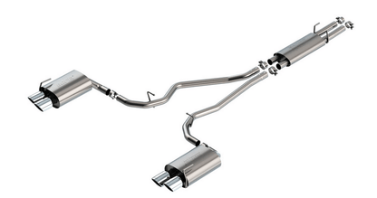 Borla S - TYPE Cat - Back Exhaust, Polished Tips 2020 - 2023 Explorer ST - Speedlogix
