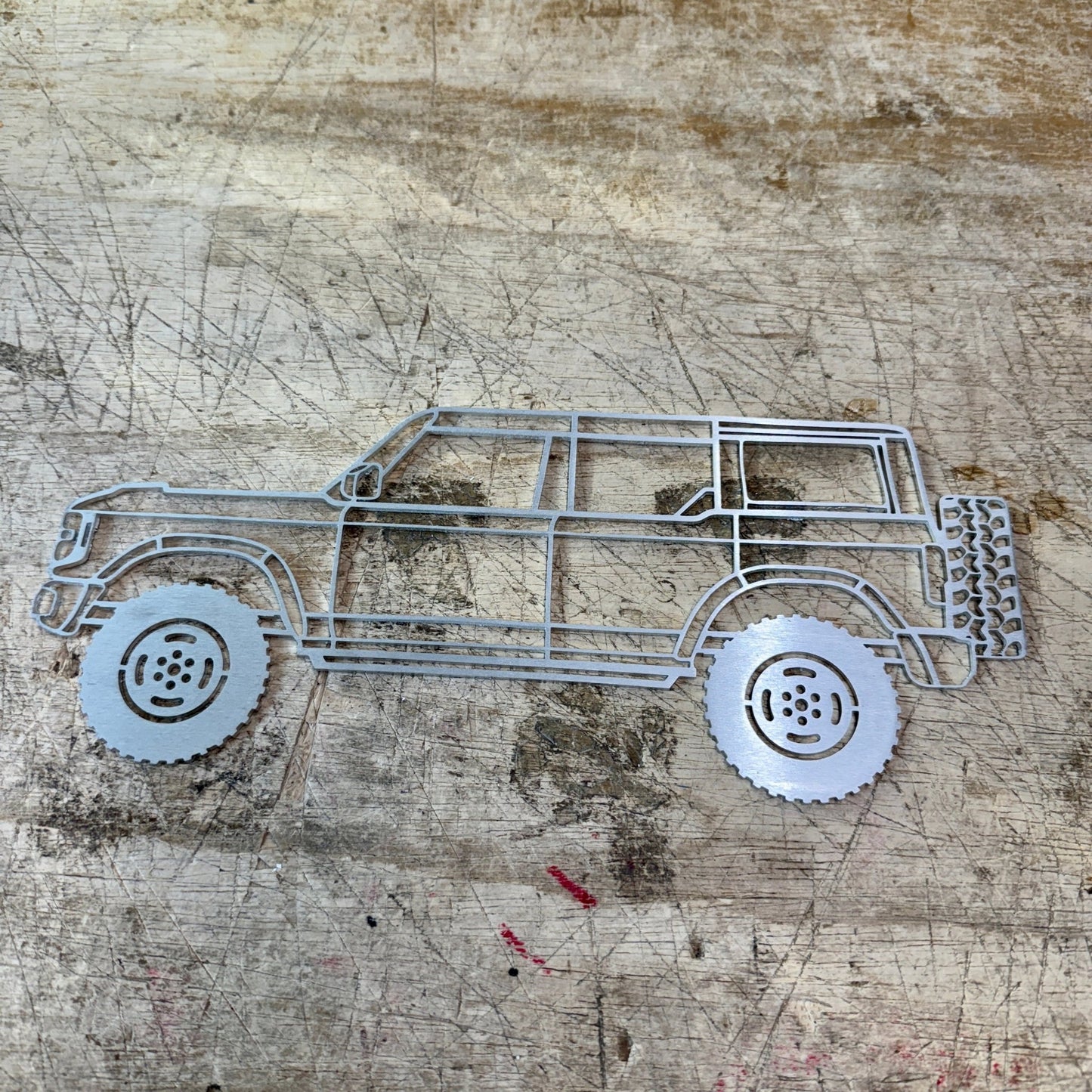 Bronco Aluminum Cut Out - Small - Speedlogix