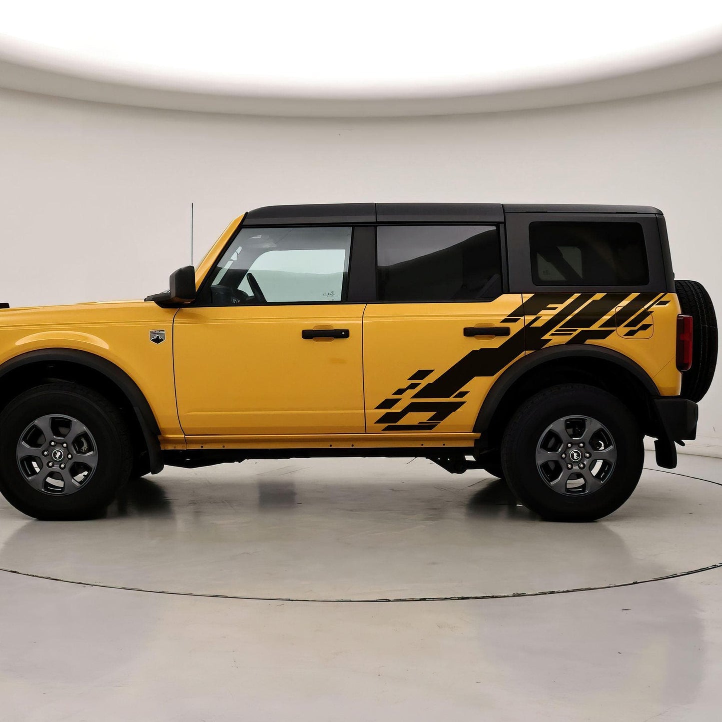 Bronco Digital Glitching Stripes Decal. 6838 - Speedlogix