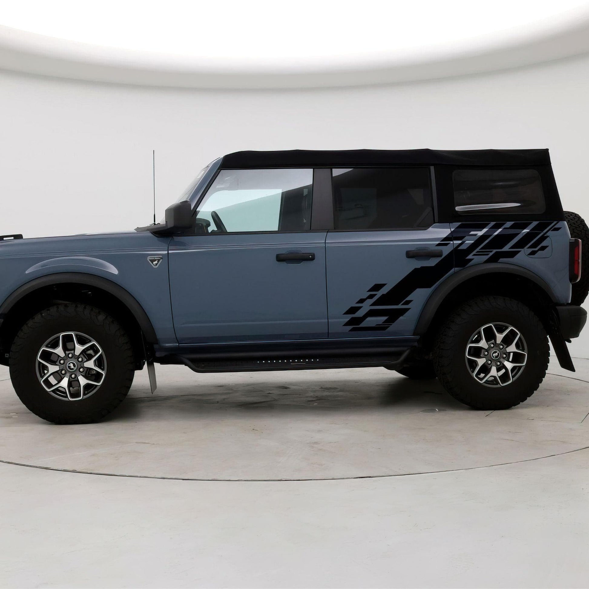 Bronco Digital Glitching Stripes Decal. 6838 - Speedlogix