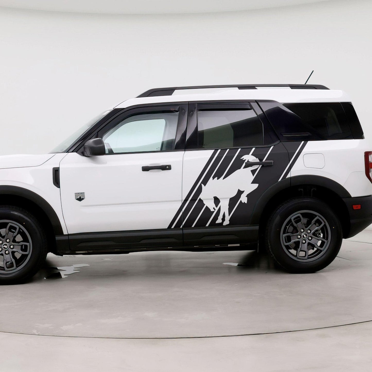 Bronco Horse Side Panel Car Graphic Sticker. 6952 - Speedlogix