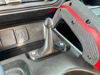 Bronco Interior Console Plate Cell Phone Mount - Speedlogix