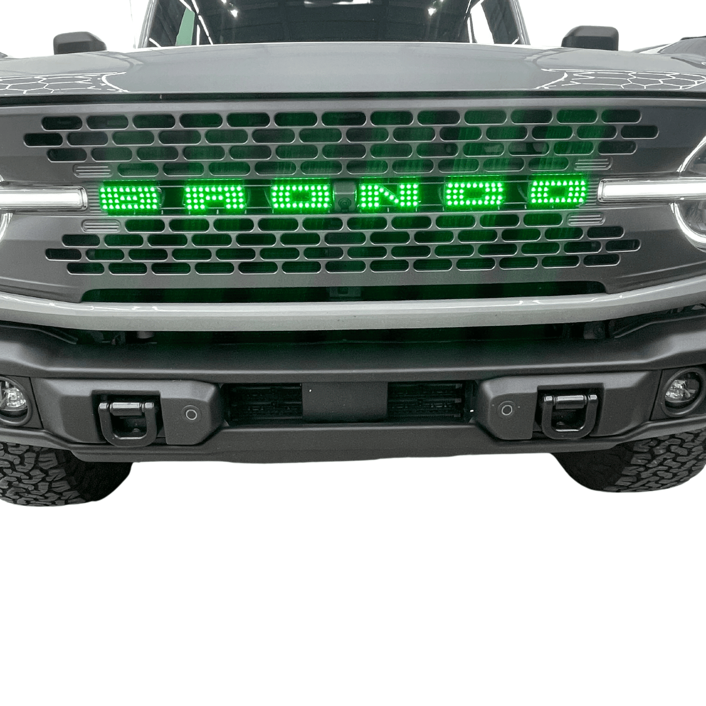 Bronco LED Emblem Letters (Multicolor Flow) - Speedlogix