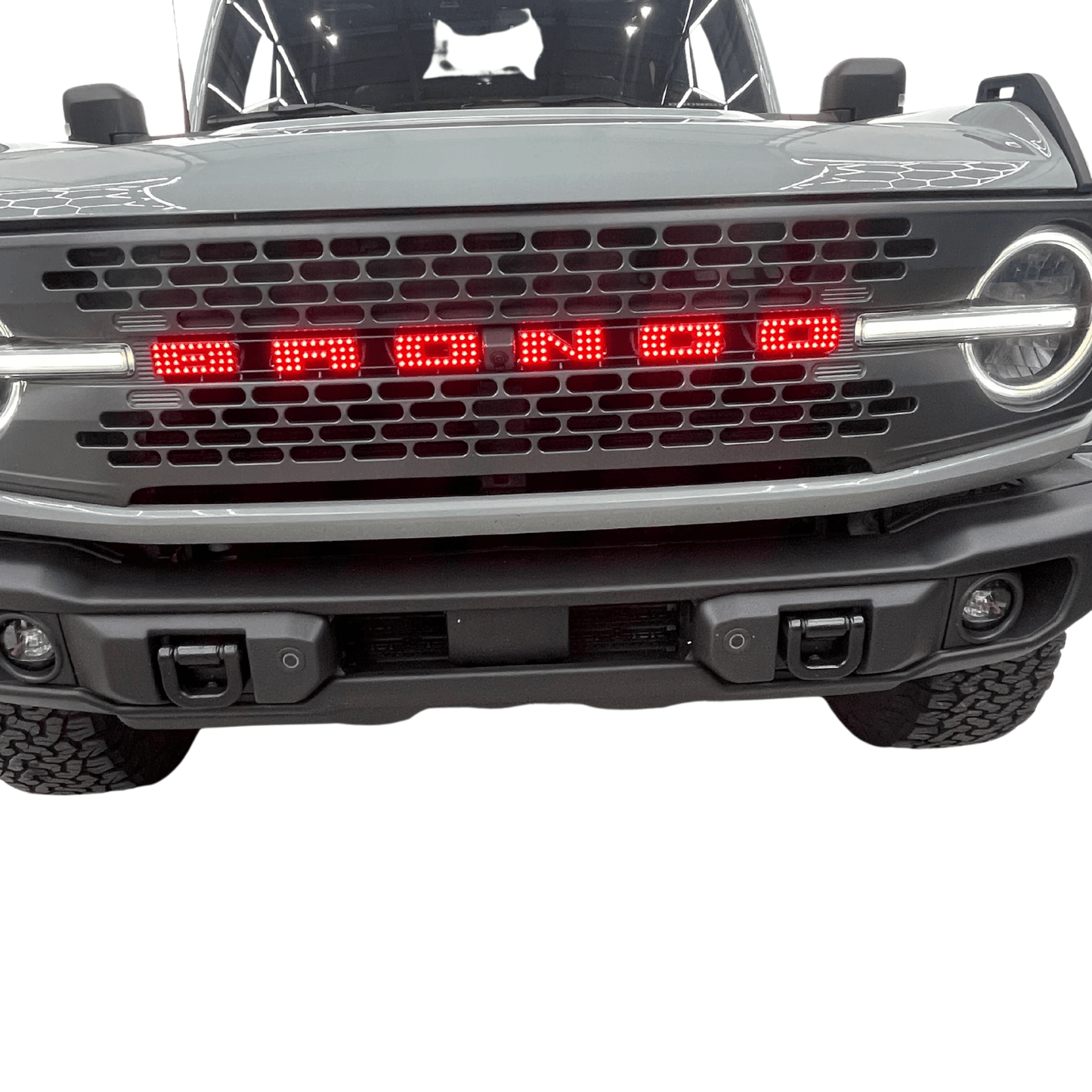 Bronco LED Emblem Letters (Multicolor Flow) - Speedlogix