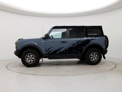 Bronco Mud Splash Side Rocker Panel Car Graphic Sticker. 6896 - Speedlogix