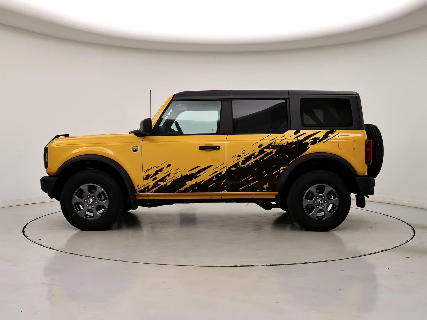 Bronco Mud Splash Side Rocker Panel Car Graphic Sticker. 6896 - Speedlogix