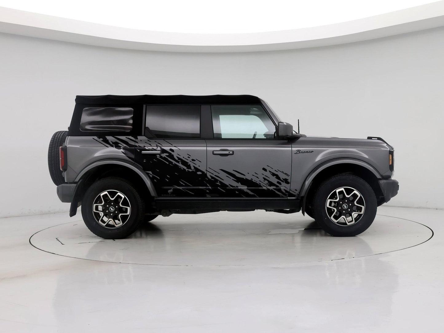 Bronco Mud Splash Side Rocker Panel Car Graphic Sticker. 6896 - Speedlogix