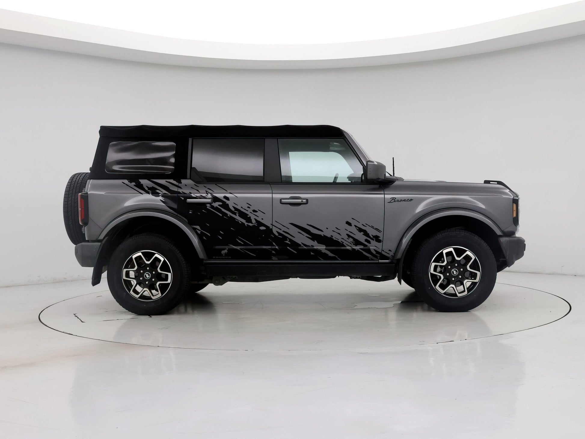 Bronco Mud Splash Side Rocker Panel Car Graphic Sticker. 6896 - Speedlogix