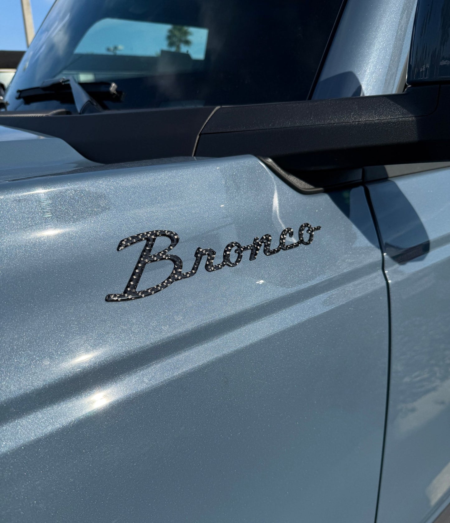 Bronco Script Badge Fits 2021 - 2026 Ford Bronco - Speedlogix