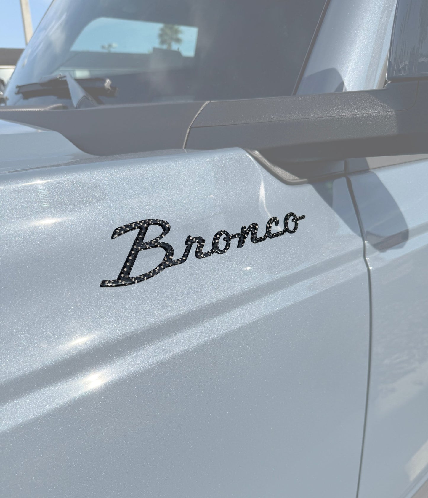 Bronco Script Badge Fits 2021 - 2026 Ford Bronco - Speedlogix