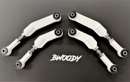 BWoody Rear Adjustable Upper Control Arm Kit 2015 - 2023 Challenger/Charger 6.2L - Speedlogix