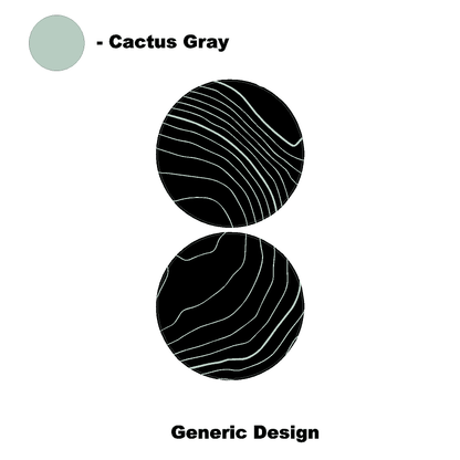 Topo Cup Holder Inserts (Printed Series + Acrylic) - 2021+ Bronco