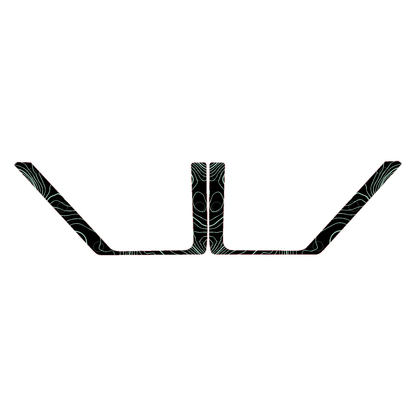 Topo Rear Door Net Trim Overlay Kit (Printed Series) - 2021+ Bronco