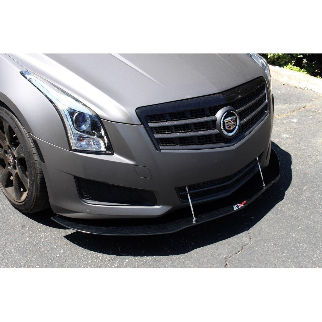 Cadillac ATS Sedan Carbon Fiber Front Wind Splitter 2012 - 2019 - Speedlogix