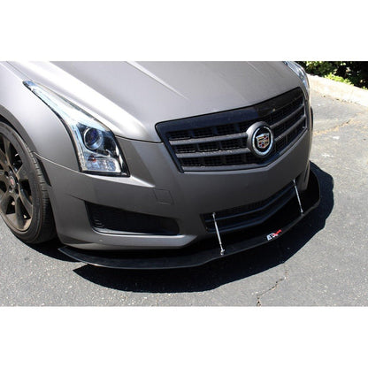 Cadillac ATS Sedan Carbon Fiber Front Wind Splitter 2012 - 2019 - Speedlogix