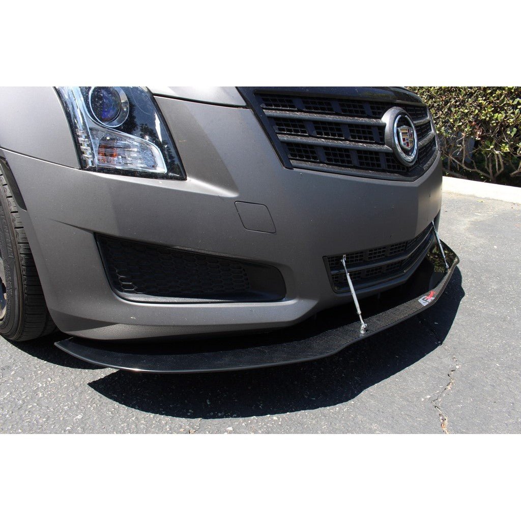 Cadillac ATS Sedan Carbon Fiber Front Wind Splitter 2012 - 2019 - Speedlogix