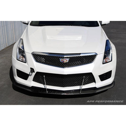 Cadillac ATS - V Carbon Fiber Front Wind Splitter 2016 - 2019 (Non - Carbon Package) - Speedlogix